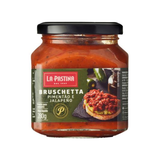 Bruschetta La Pastina De Pimentão Com Pimenta Jalapeño 280G - Imagem em destaque