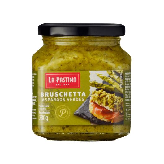 Bruschetta La Pastina De Aspargo Verde 280G - Imagem em destaque