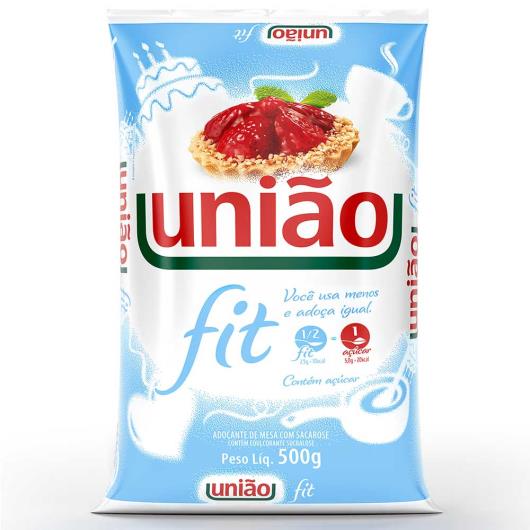 Adoçante União fit com açúcar 500g - Imagem em destaque