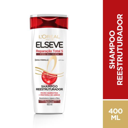Shampoo Elseve reparação total 5 especial química 400ml - Imagem em destaque