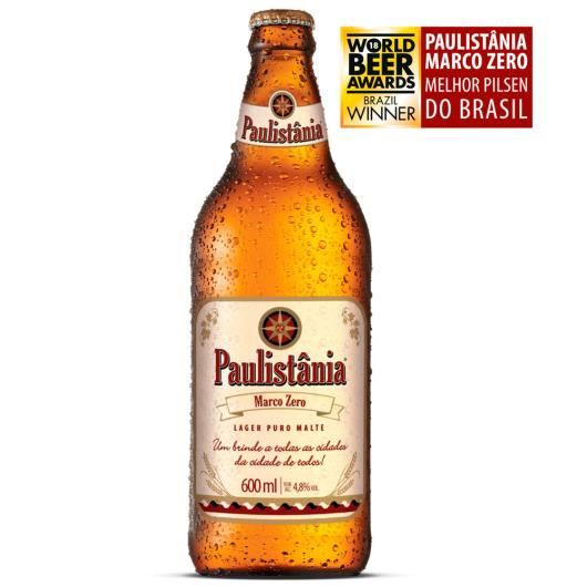 Cerveja Paulistânia marco zero 600 ml - Imagem em destaque