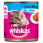 Alimento para gatos Whiskas sabor patê de atum lata 290g