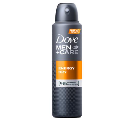 Desodorante aerosol energy boost Dove Men +Care 89g - Imagem em destaque