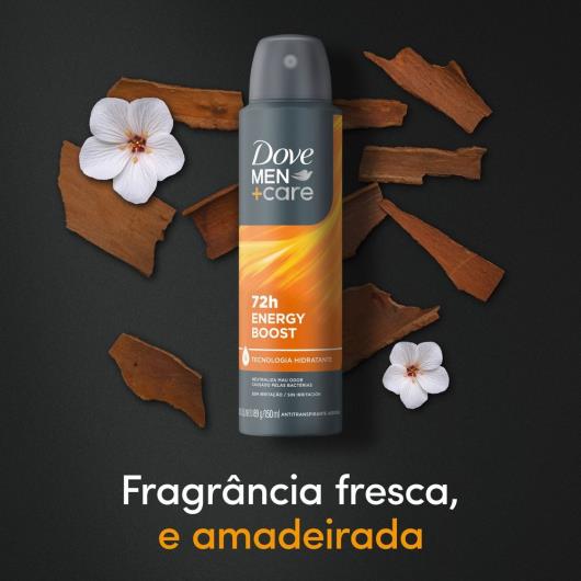Antitranspirante Aerossol Energy Boost Dove Men+Care 150ml - Imagem em destaque