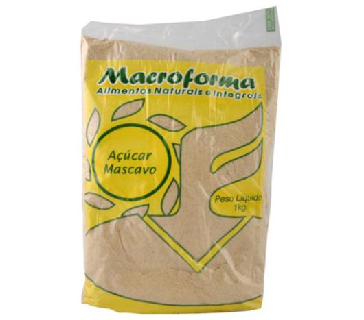 Açúcar Macroforma mascavo 1kg - Imagem em destaque