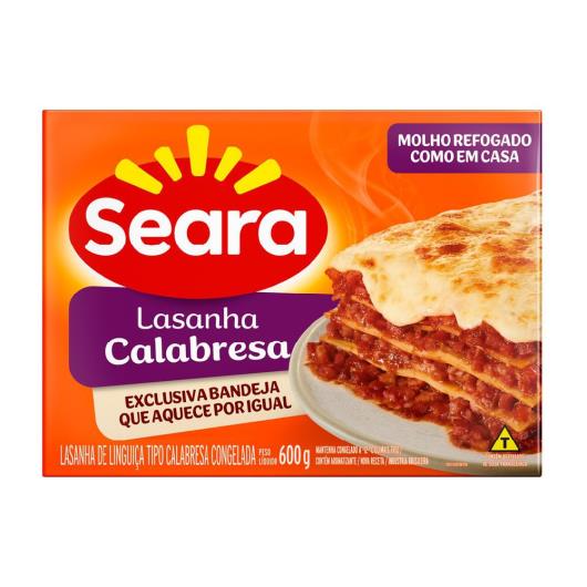 Lasanha de calabresa Seara 600g - Imagem em destaque