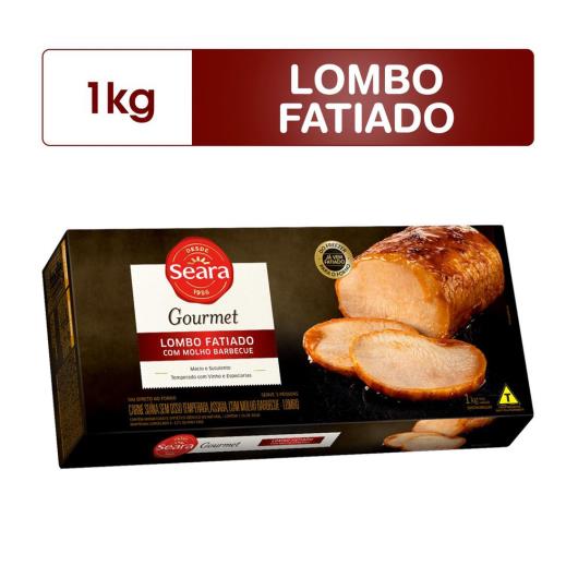 Lombo suíno fatiado sem osso com molho barbecue Seara Gourmet 1kg - Imagem em destaque