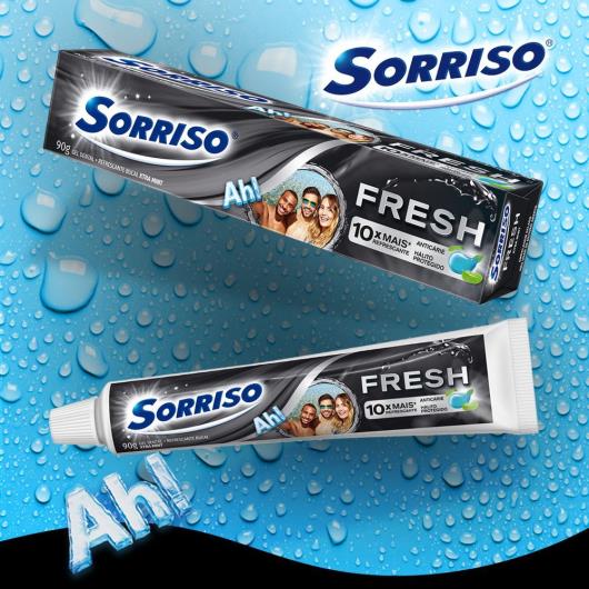 Gel Dental Refrescante Xtra Mint Sorriso Fresh 90g - Imagem em destaque