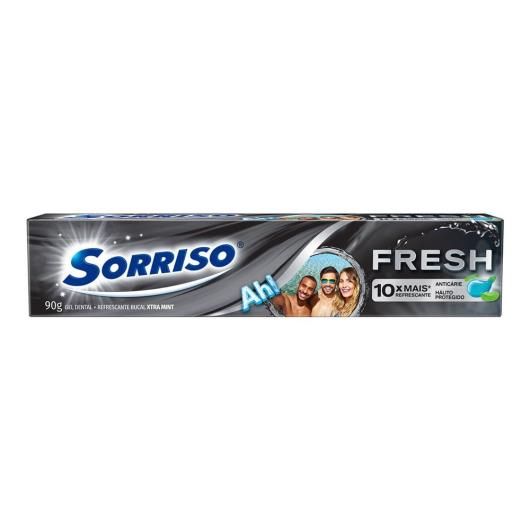 Gel Dental Refrescante Xtra Mint Sorriso Fresh 90g - Imagem em destaque