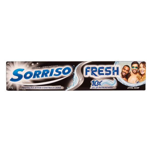 Gel Dental Xtra Mint Sorriso Fresh Proteção Contra Cáries 90g - Imagem em destaque