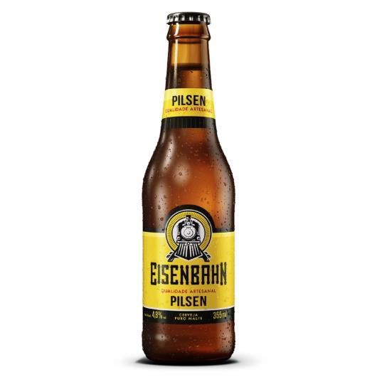 Cerveja Eisenbahn Pilsen Puro Malte Long Neck 355ml - Imagem em destaque