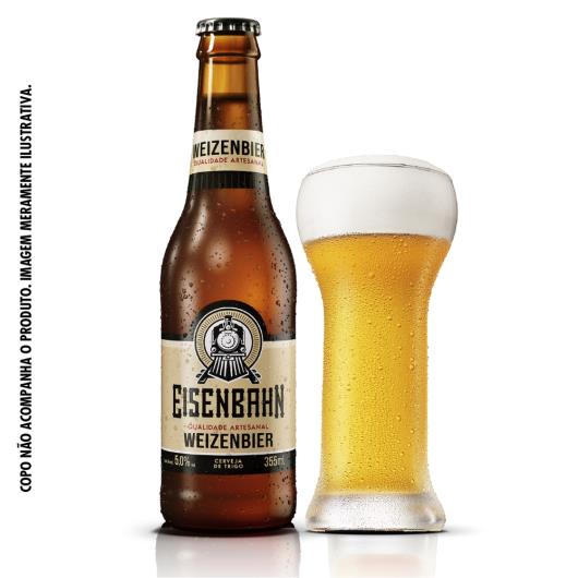 Cerveja Eisenbahn Weizenbier Long Neck 355ml - Imagem em destaque