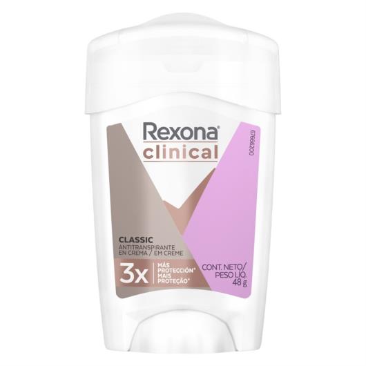 Desodorante Antitranspirante Rexona Feminino Clinical ROSA 48g - Imagem em destaque