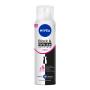 Desodorante Antitranspirante Aerossol Nivea Invisible Black & White Clear 150ml