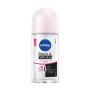 NIVEA Desodorante Antitranspirante Roll On Invisible Black & White Clear 50ml