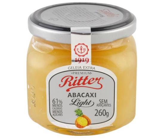 Geléia Ritter sabor abacaxi light 260g - Imagem em destaque