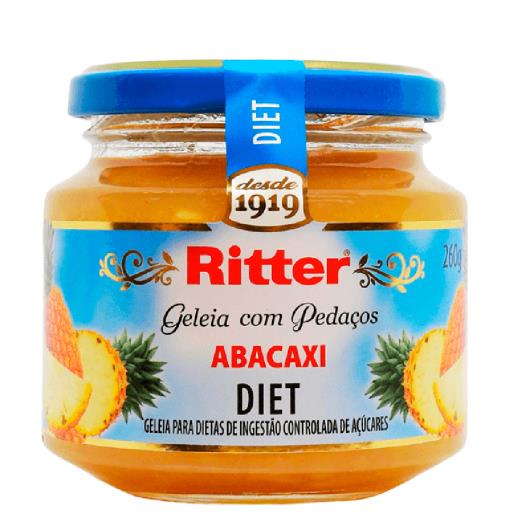 Geléia Ritter sabor abacaxi diet 260g - Imagem em destaque