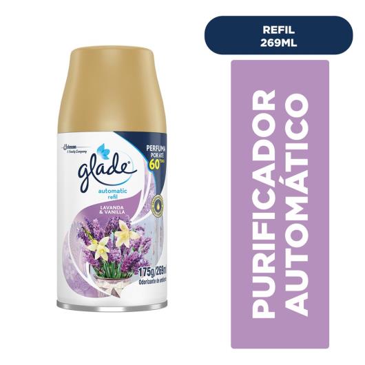 Desodorizador Glade Automatic Spray Refil Lavanda & Baunilha 269ml - Imagem em destaque