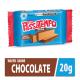 Biscoito PASSATEMPO Mini Wafer Chocolate 20g - Imagem 7891000081242.jpg em miniatúra