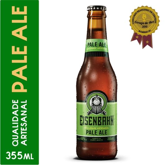 Cerveja Eisenbahn Pale Ale Puro Malte Long Neck 355ml - Imagem em destaque