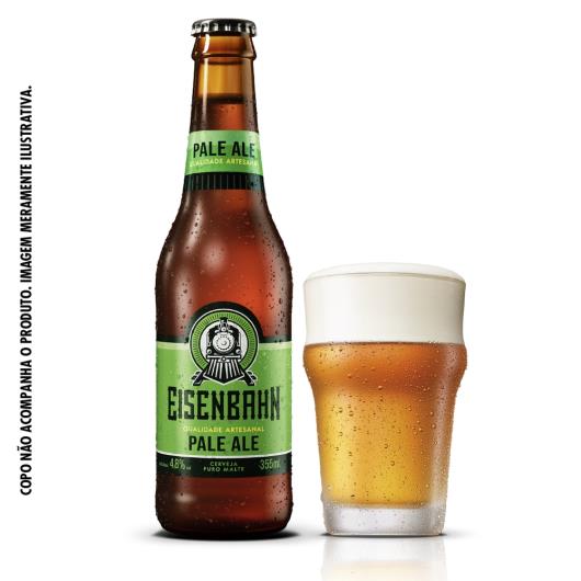 Cerveja Eisenbahn Pale Ale Puro Malte Long Neck 355ml - Imagem em destaque