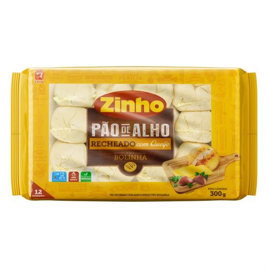Pão de alho Zinho bolinha rechado de queijo 300g - Imagem em destaque