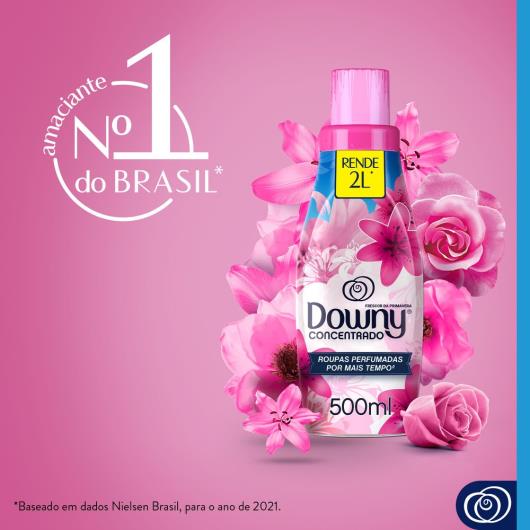 Amaciante Downy concentrado frescor da primavera 500ml - Imagem em destaque