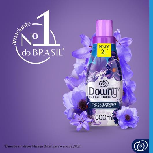 Amaciante Downy concentrado lírios do campo 500ml - Imagem em destaque