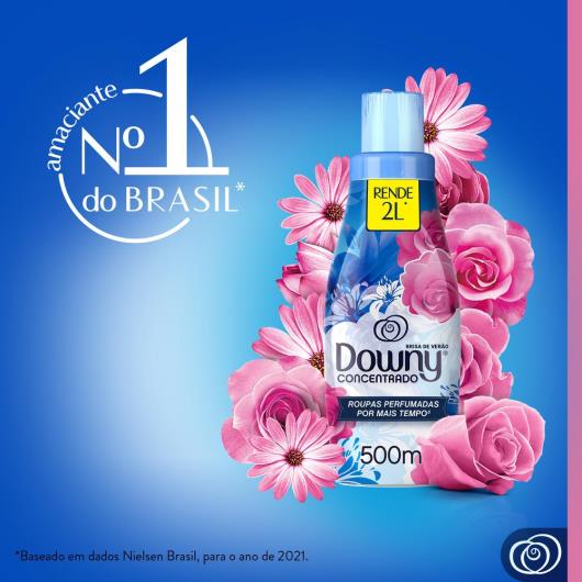 Amaciante Downy concentrado brisa de verão 500ml - Imagem em destaque