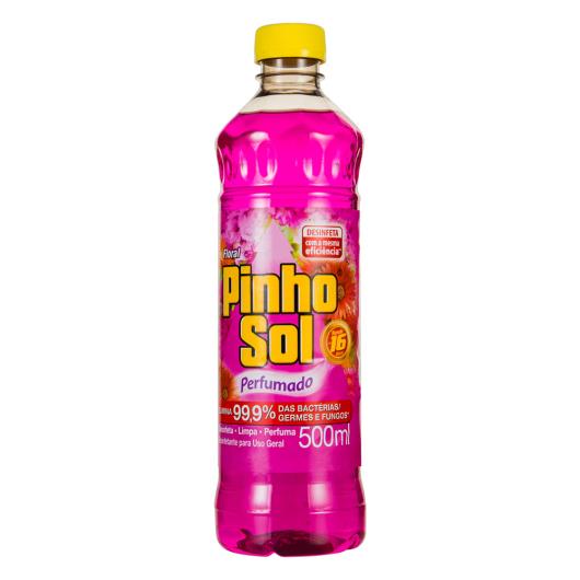 Desinfetante Uso Geral Floral Pinho Sol Frasco 500ml - Imagem em destaque