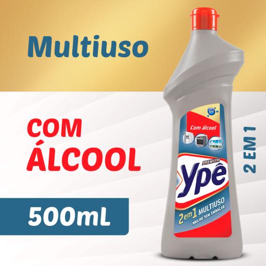 Limpador multiuso com álcool Ypê 500ml - Imagem em destaque
