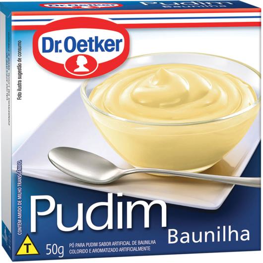 Mistura em pó para pudim Dr. Oetker sabor baunilha 50g - Imagem em destaque