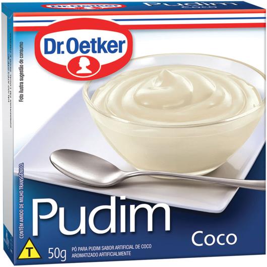 Mistura em pó para pudim Dr. Oetker sabor coco 50g - Imagem em destaque