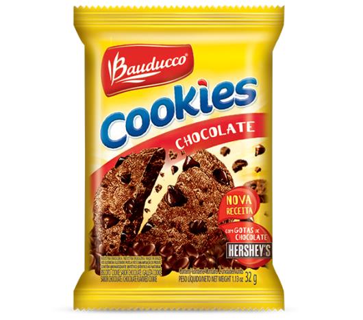 Biscoito cookies sabor chocolate Bauducco 32g - Imagem em destaque