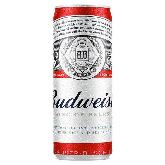Cerveja Budweiser American Lager Lata 350ml - Imagem em destaque