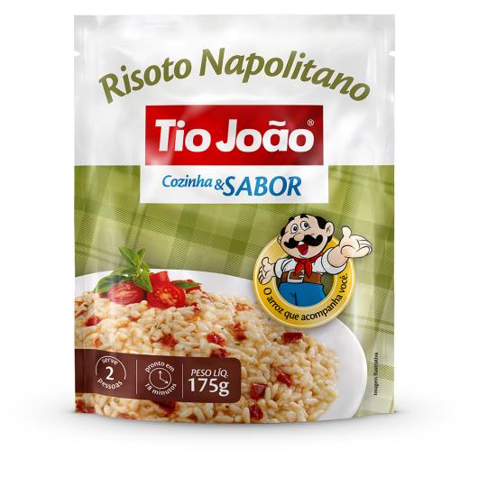 Risoto Tio João cozido napolitano saco 175g - Imagem em destaque