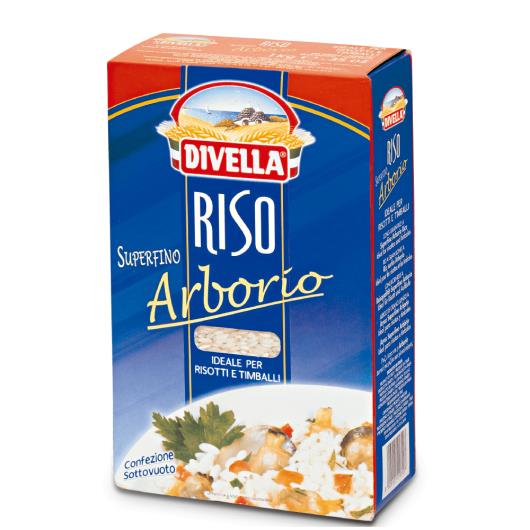 ARROZ ARBORIO DIVELLA SUPER FINO 1KG - Imagem em destaque