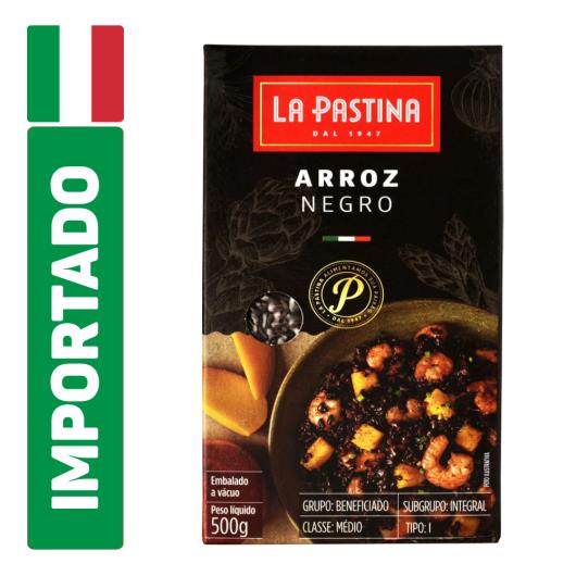 Arroz Negro Italiano 500G La Pastina - Imagem em destaque