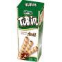Biscoito Montevérgine tipo tubinho de wafer com recheio de avelã 48g