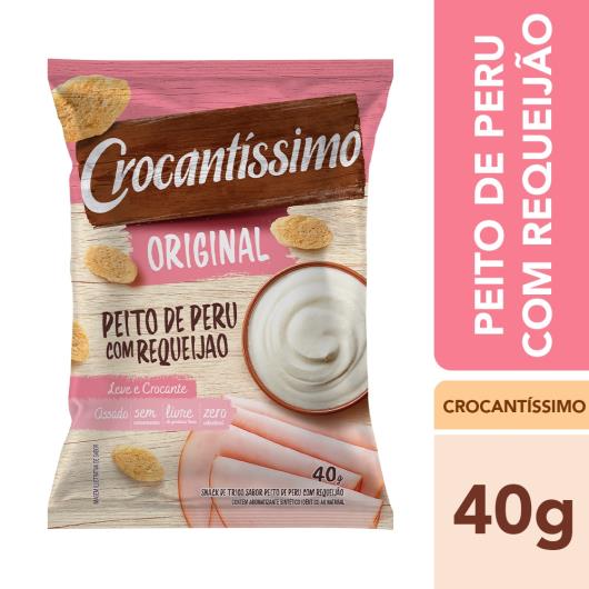 Snack Pullman Crocantíssimo Peito de Peru com Requeijão 40g - Imagem em destaque