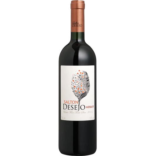 Vinho tinto Salton Desejo merlot 750ml - Imagem em destaque