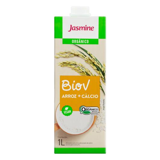 Bebida à Base de Arroz com Cálcio Orgânica Jasmine Biov Caixa 1l - Imagem em destaque