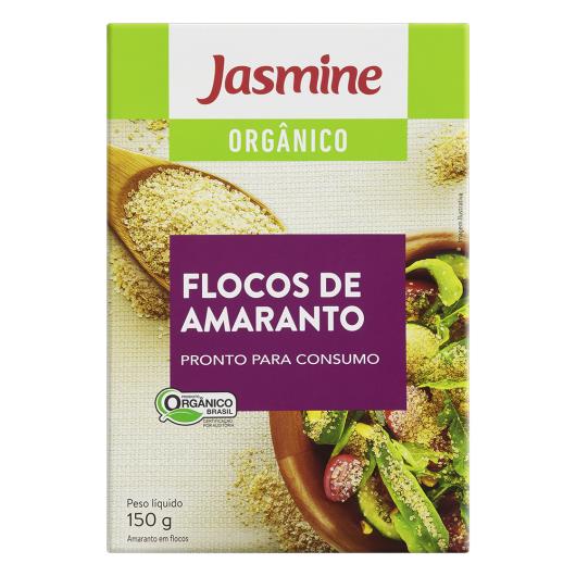 Flocos de Amaranto Orgânico Jasmine Caixa 150g - Imagem em destaque