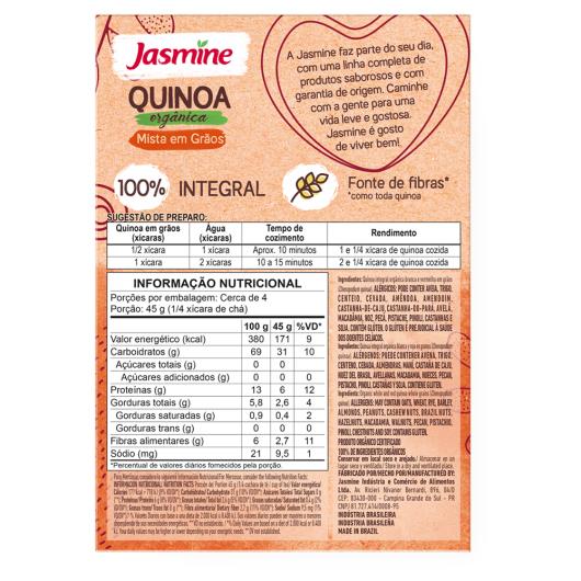 Quinoa real mista Jasmine 200g - Imagem em destaque