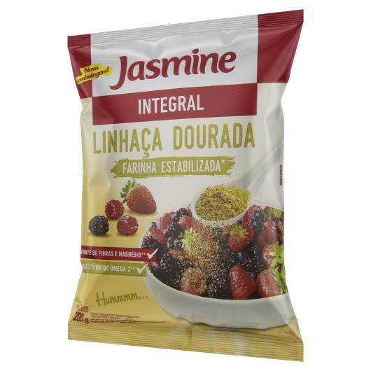 Farinha de Linhaça Dourada Integral Jasmine Pacote 200g - Imagem em destaque