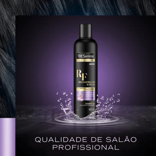 Shampoo TRESemmé Reconstrução e Força cabelos mais fortes e resistentes 400ml - Imagem em destaque