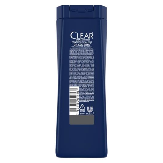 Shampoo Anticaspa CLEAR Men Controle e Alívio da Coceira 200ml - Imagem em destaque