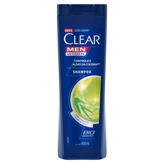 Shampoo Anticaspa Clear Men Controle e Alívio da Coceira 400 ML - Imagem em destaque