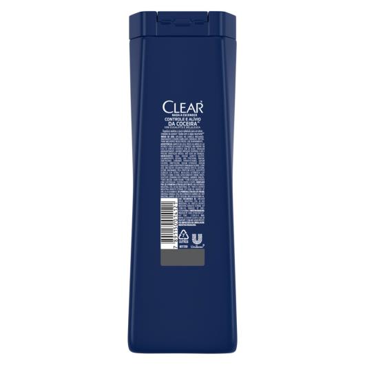 Shampoo Anticaspa Clear Men Controle e Alívio da Coceira 400 ML - Imagem em destaque