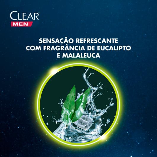 Shampoo Anticaspa Clear Men Controle e Alívio da Coceira 400 ML - Imagem em destaque